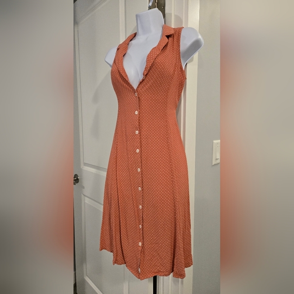 Mango Button-Down Shirt Dress - Picture 2 of 8